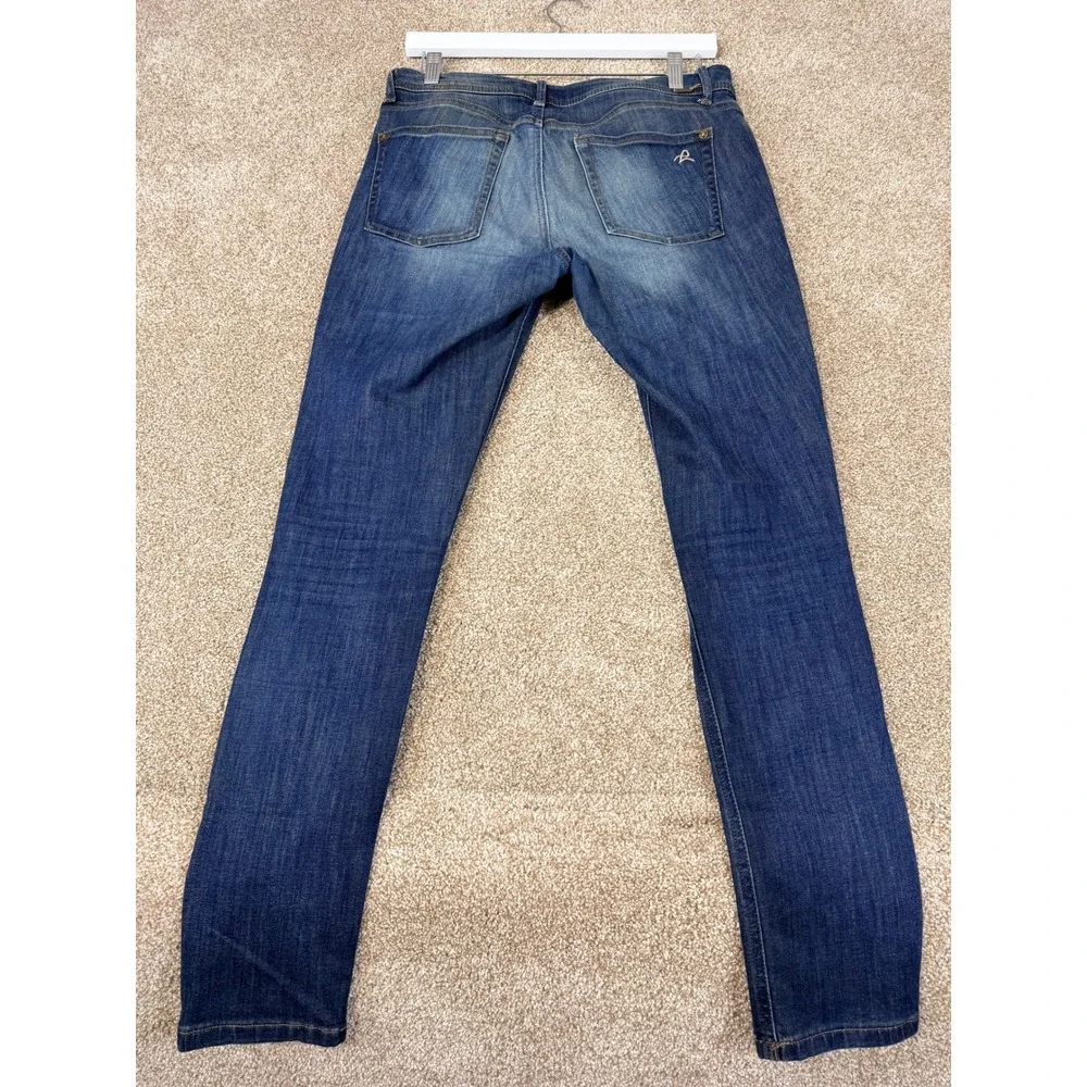 DL1961 Premium Denim‎ Skinny Jeans Medium Wash Blue 28 Mid Rise Stretch Slim Fit